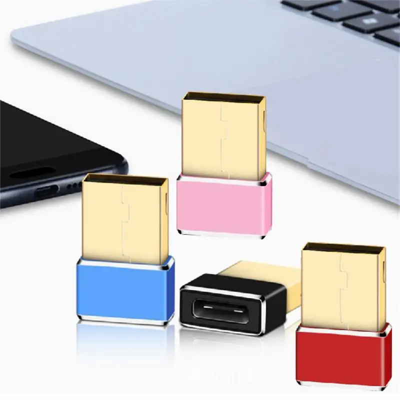 5개 USB to C타입 OTG 어댑터 USB 남성 to C타입 여성 컨버터 노트북 컴퓨터 맥북 삼성 S20 USB C OTG 커넥터