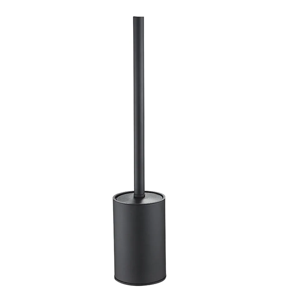 1Pcs 검은 색 화장실 브러시 하드 브리슬 화장실 가스 스토브 냉장고 에어컨 청소 브러시 ??스크러버 용 인체 공학적 핸들