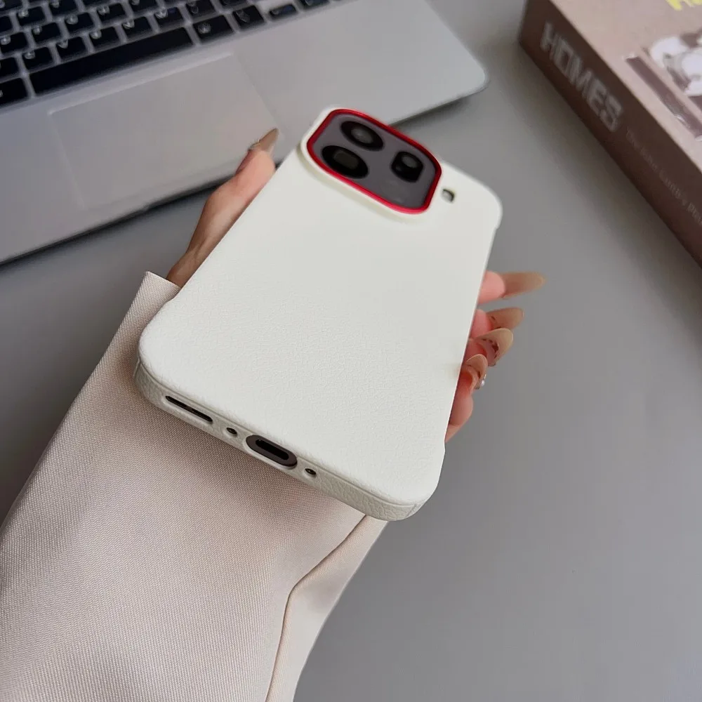 Sleek Wireless Charging & Magnetic Protective Hard PU Phone Case
