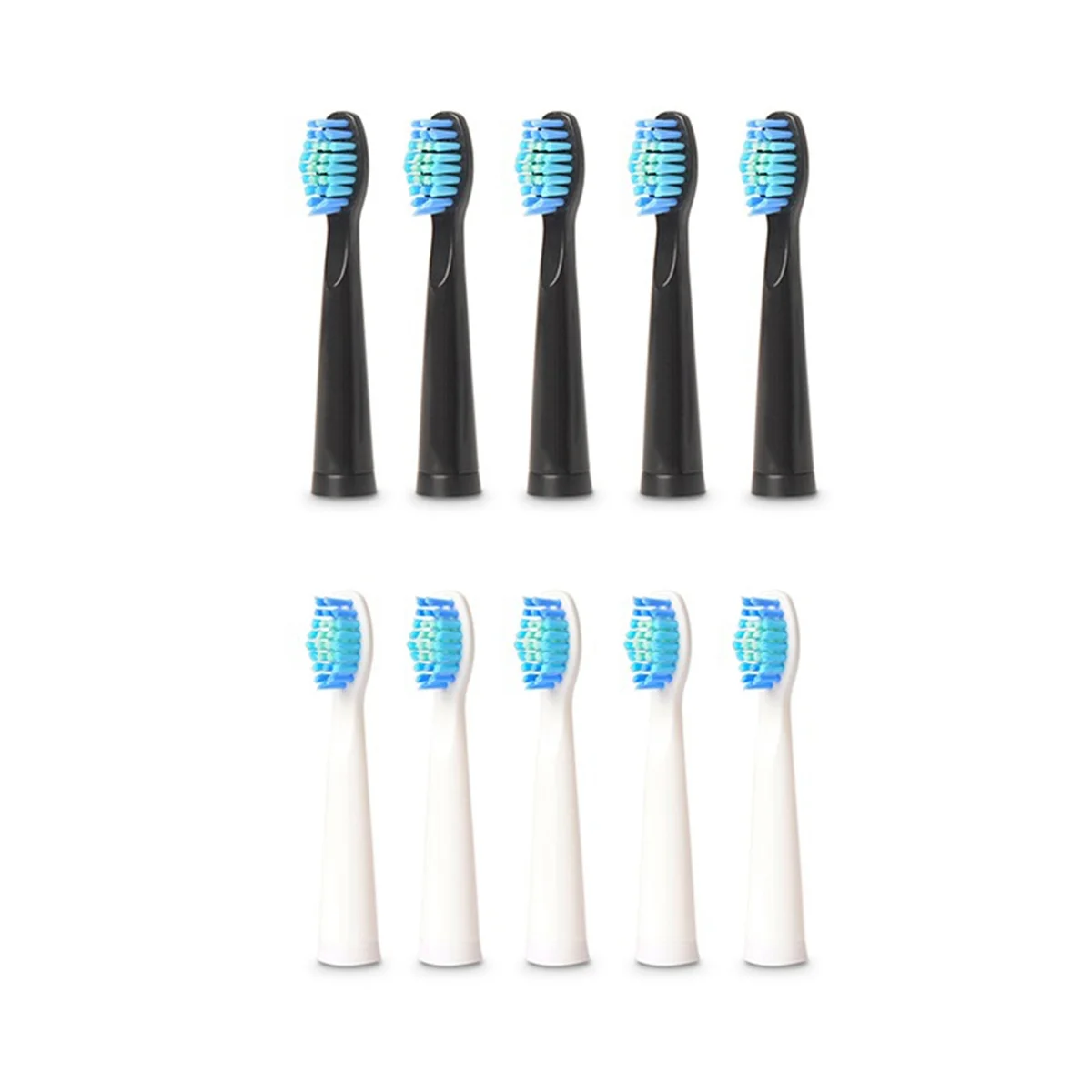 

10PCS Electric Toothbrush Heads for Fairywill FW-507/508/551/917/959,FW-D1/FW-D3/FW-D7/FW-D8