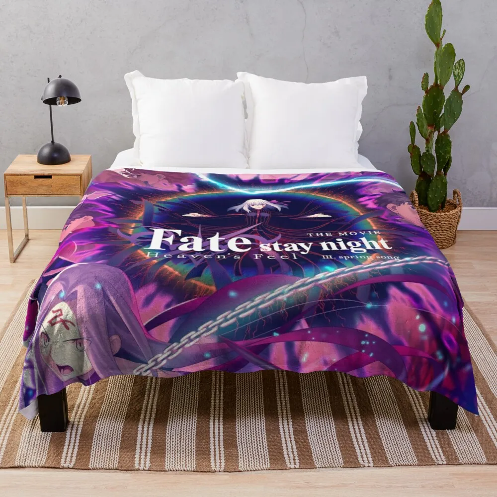 

Fate Stay Night Heaven's Feel 3 -Throw Blanket Blanket For Baby Loose Blanket