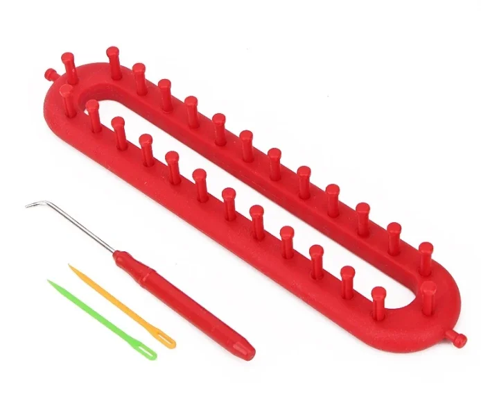 Rectangle Round Knitting Loom Weaving Scarf Sweater Hat Shawl Stitching Knitting Machine DIY Handmade Craft Braiding Tool