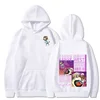 Autumn and Winter Casual Fashion Men Women Sweatshirt Kanye West Graduation Bear Reversible Printed Hooded Sweatshirt 4