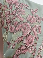 Eid Embroidery Sequin Party Dress for Women Ramadan Jalabiya Dress Muslim Abaya Maxi Robe Moroccan Caftan Party Vestidos 2025 6