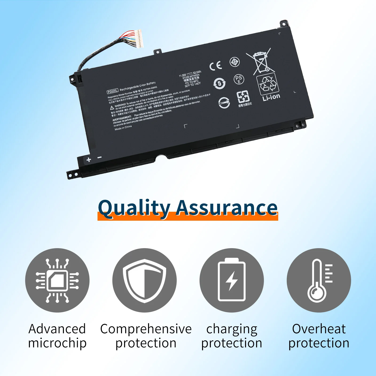 Рисунок 2 - Аккумулятор BVBH PG03XL для ноутбука