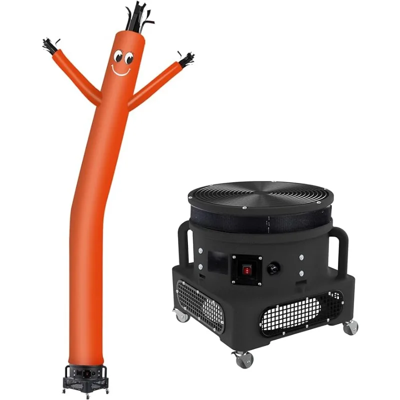 

MOUNTO 20ft Air Inflatable Tube Guy Puppet Dancing Man with 1HP Blower Complete Set, 20-Feet 18Inch (Orange)