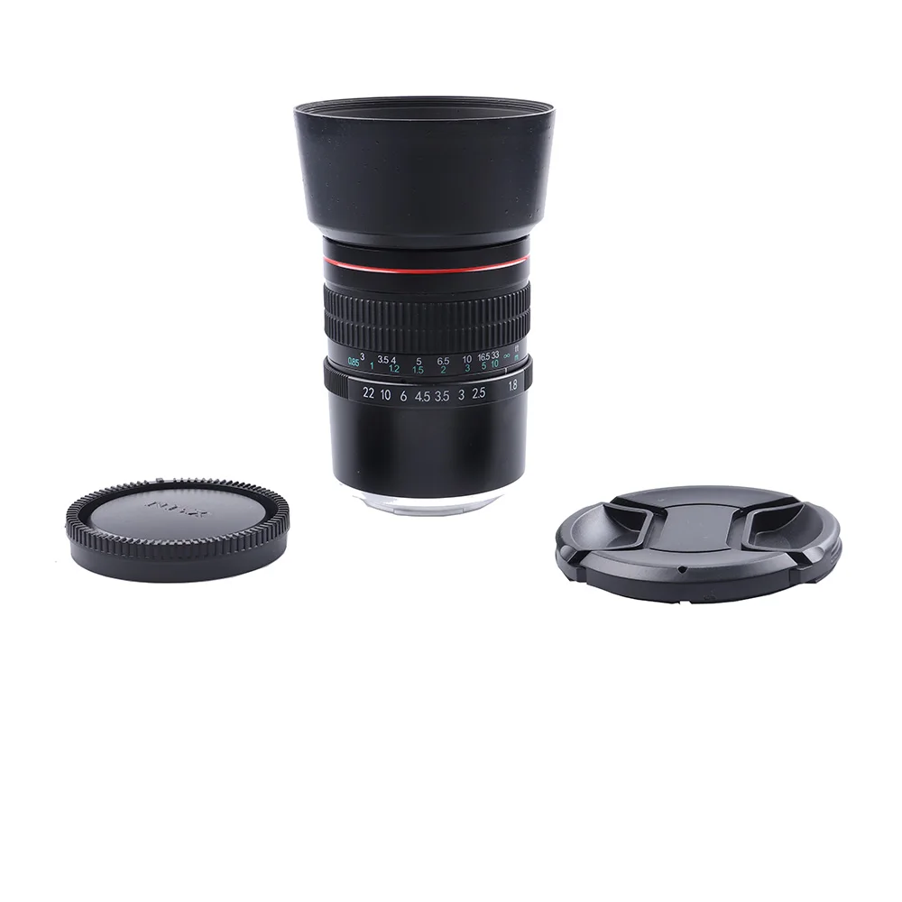(未使用･未開封品)　Lightdow 85mm F/1.8 ミディアム望遠ポートレート プライムマニュアルフォーカスフルフレームレンズ Canon Nikon DSLR用 kmdlckf Lightdow 85mm F1.8 中望遠マニュアルフォーカスフルフレーム