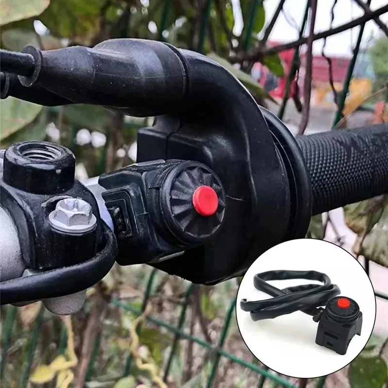 Motorcycle Engine Kill Switch Headlight Switch Replacement Right Handle Control Switch Assembly for Honda Yamaha Kawasaki ATV
