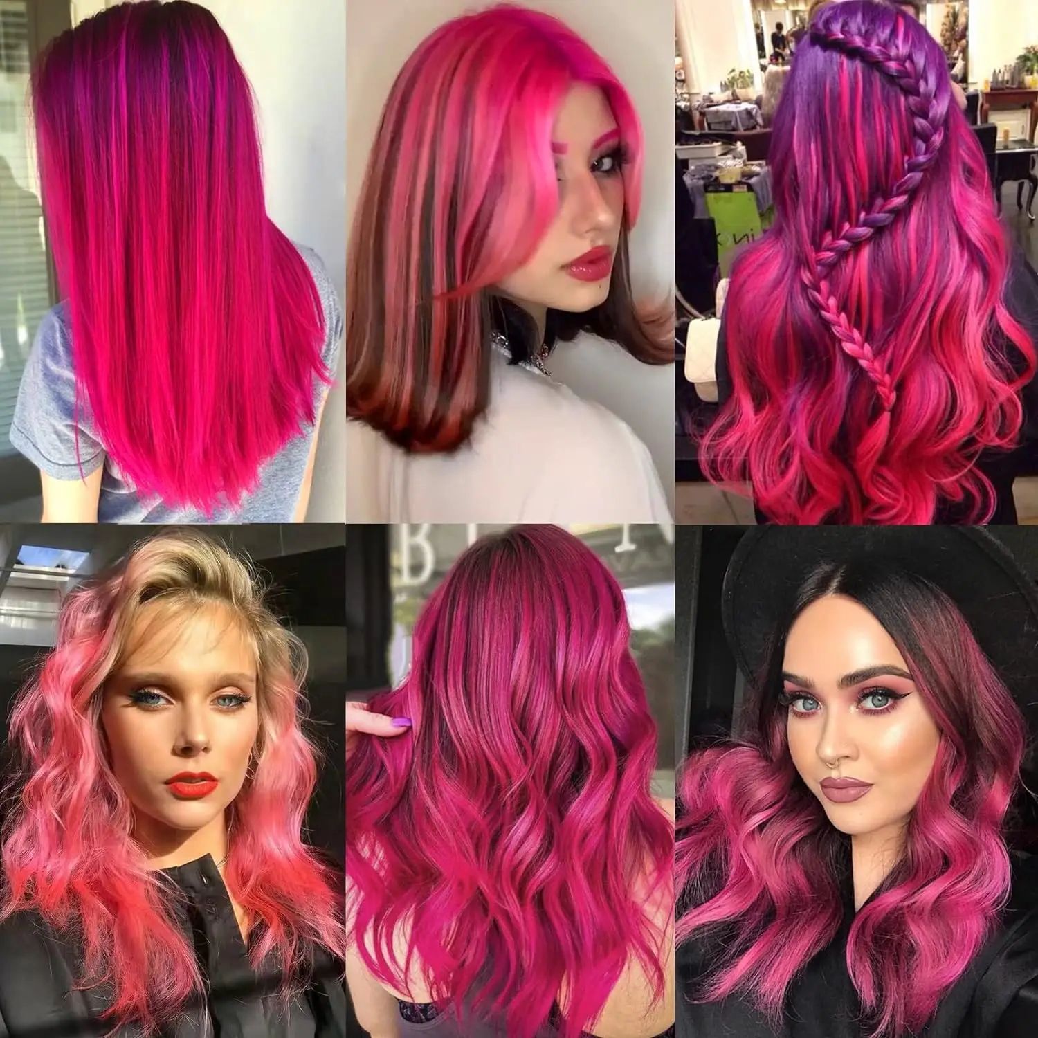 Colored Hair Extensions Clip 6