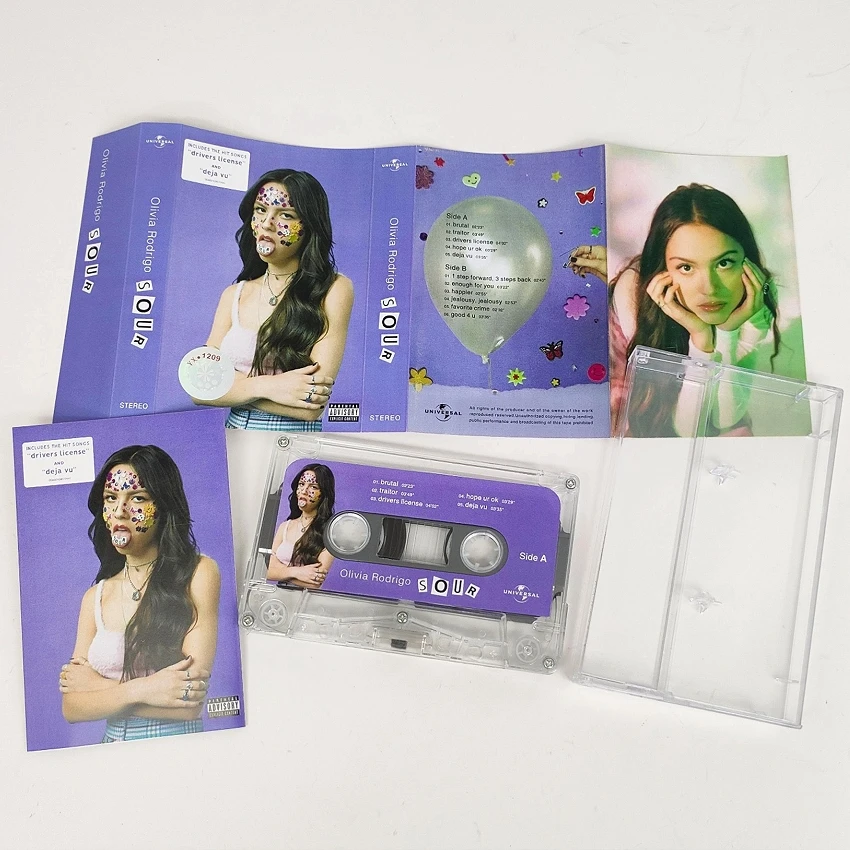 Pop Star Music Tape: Sour Album Cassettes - Ultimate Party Soundtrack Collection Gifts
