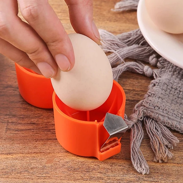 Eggshell Separator Handheld Eggshell Opener Household Egg Cutting Tool Portable Egg Cracking Tool For Home Kitchen Baking 5