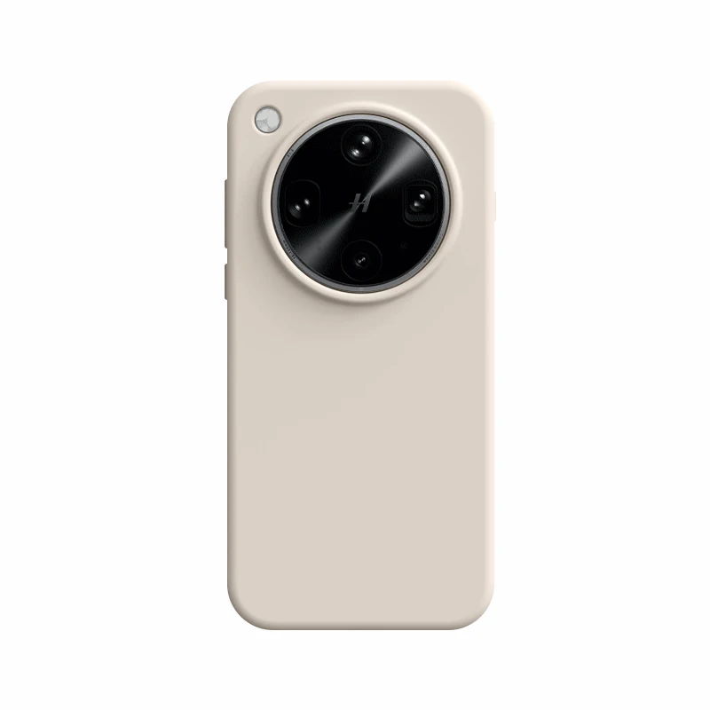 Shockproof Soft Liquid Silicone Phone Case with Skin Fleece Protection and Retail Packaging