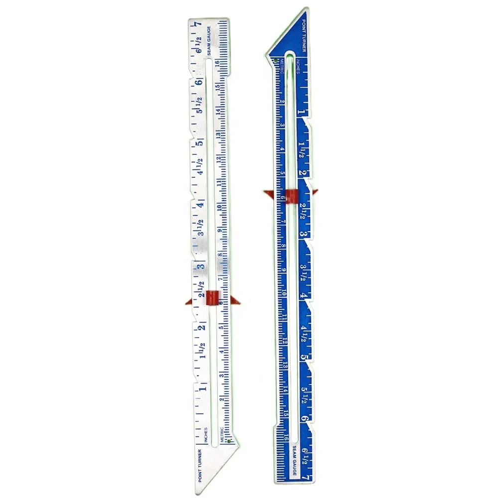 1Pcs-Quilting-Ruler-Aluminium-Stitching-Tip-Hem-Ruler-Hand-Positioned ...
