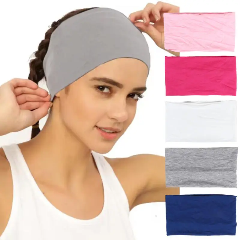 Boho Chic Stretch Headbands for Women - Stylish and Versatile Hair Accessory