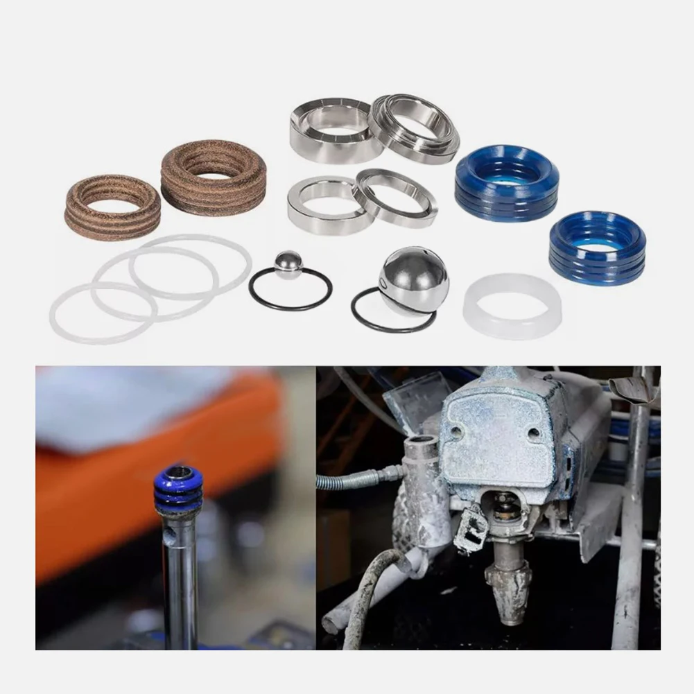 248213 Airless Paint Sprayer Pump Repair Packing Kit Seal Ring Kit For 1095 1595 5900 Airless Paint Sprayer