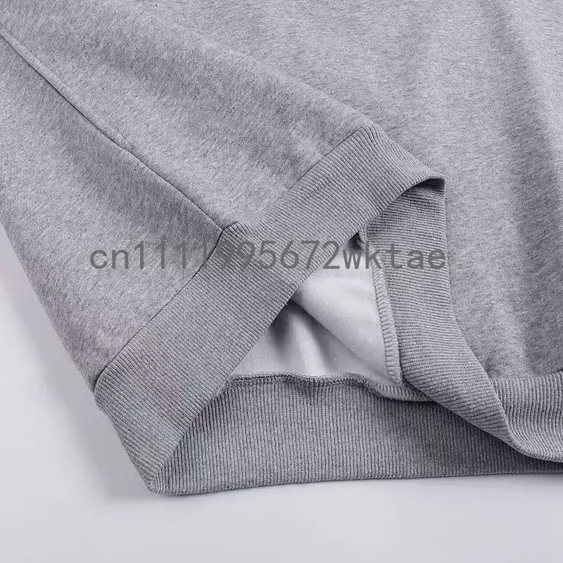 BACK TO SCHOOL Hoodies Classic Jogging Set Fashion Design Double Row Letter Men's Hoodie High Street Couple Cotton Hoodie Suit - 5