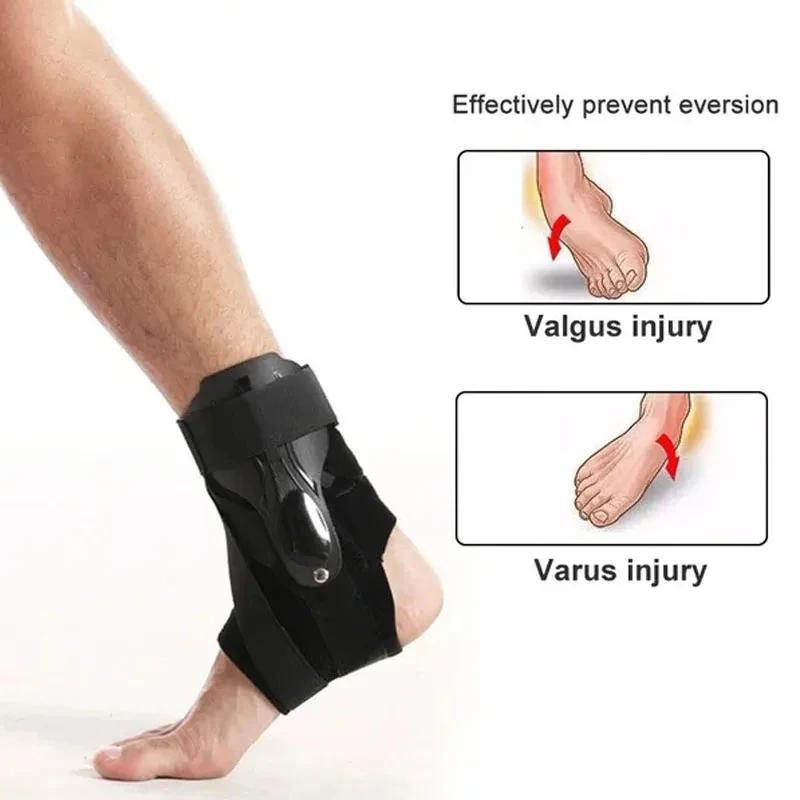 Ankle Support 1PCS Adjustable Sports Ankle Compression Support Ankle Sprained Brace Joint Protector Cycling Running Basketball Soccer