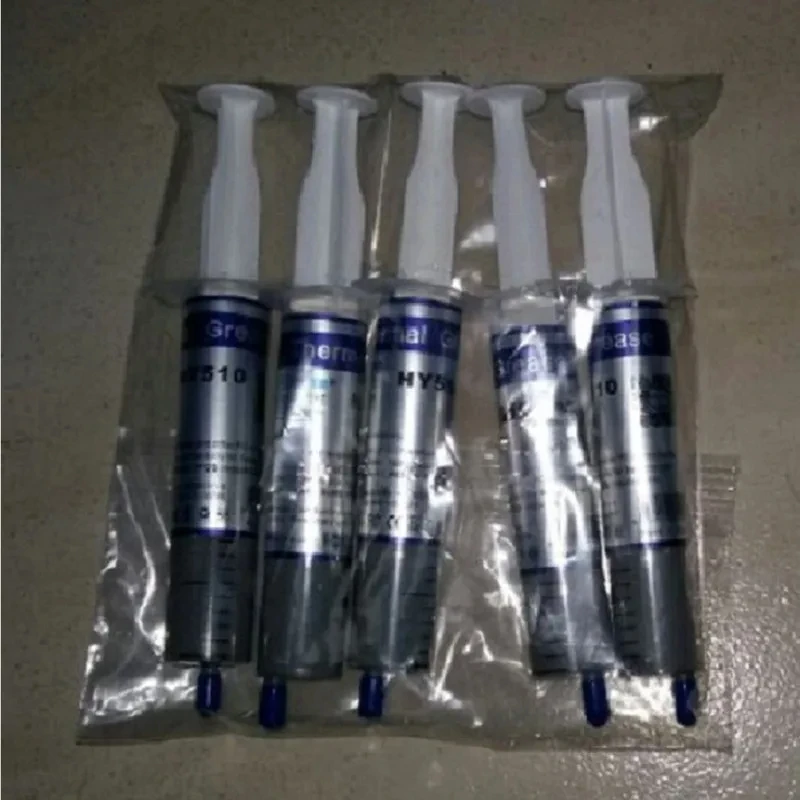 1.93W/m-k HY510 10g/30g Silicone Thermal Paste Heat Transfer Grease Heat Sink CPU GPU Chipset Notebook Computer Cooling Syringe