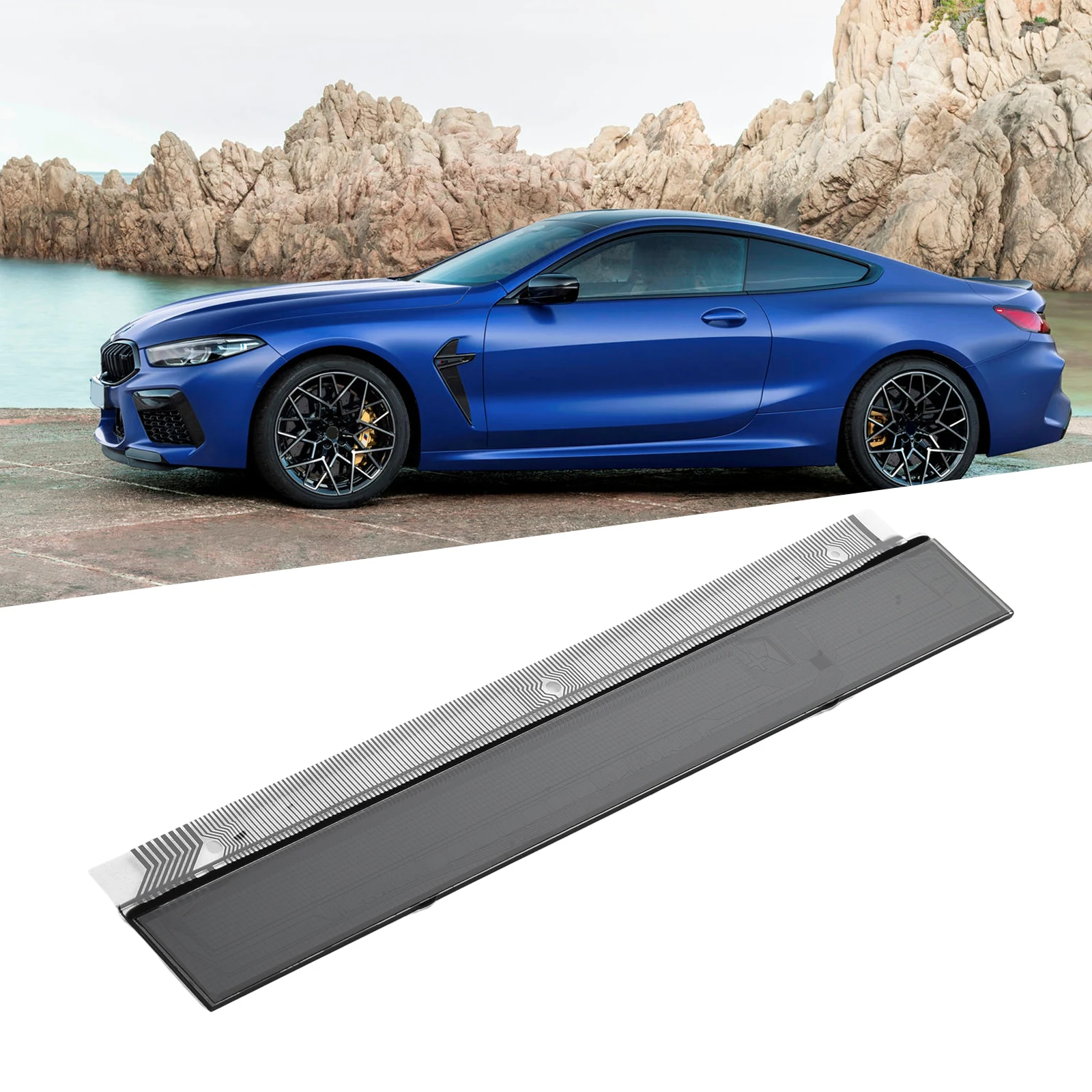 

Black LCD Display Ribbon Cable for BMW E31 8 Series Direct Replacement with Improved Heat Sink Guaranteed Compatibility