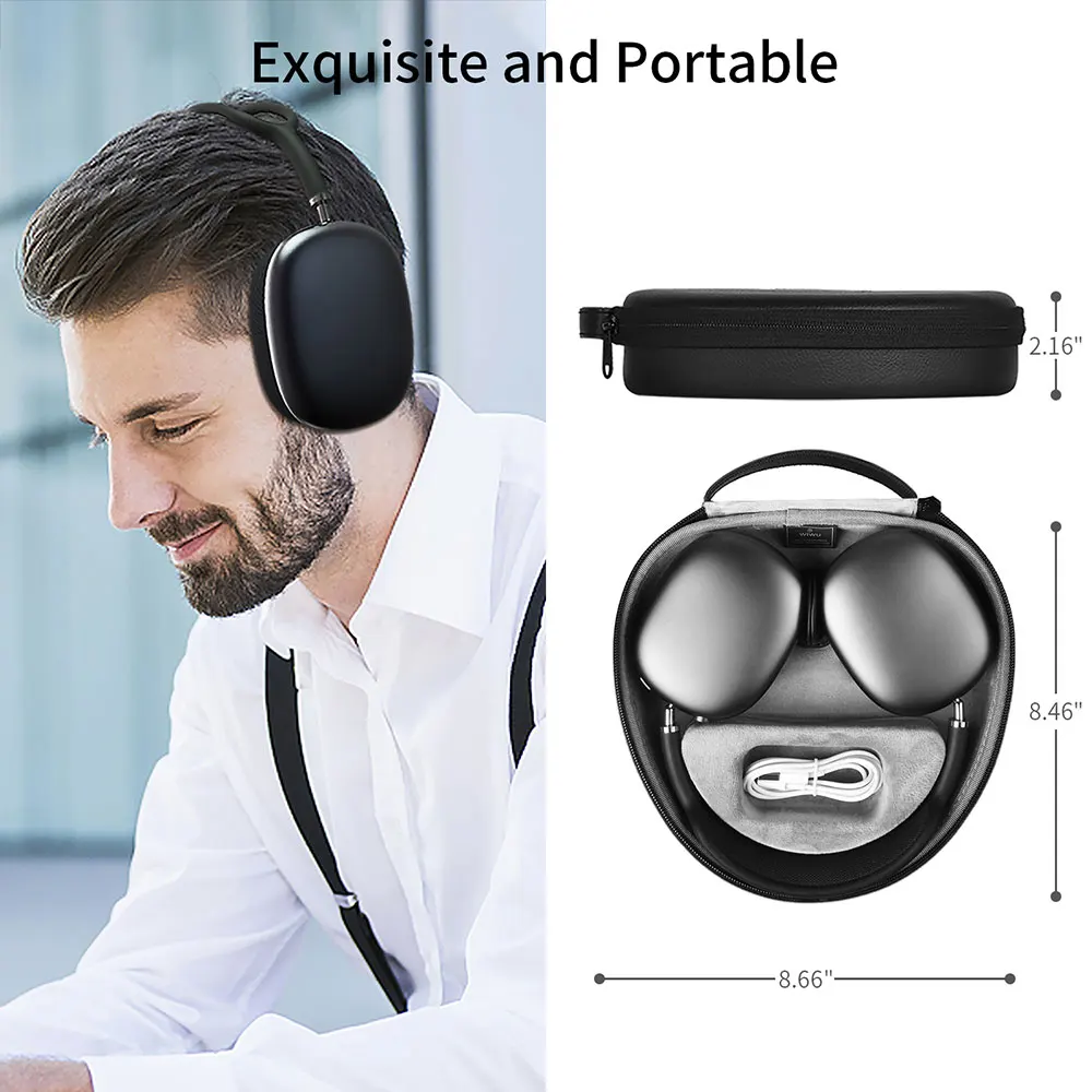 WiWU Protective Smart Case for Airpods Max with Auto-sleep