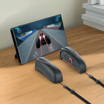 Mouse controller da gioco da 2 pezzi SW2205 per Switch 2 impugnature con braccialetto, mini mouse portatili accessori da gioco per Switch 2