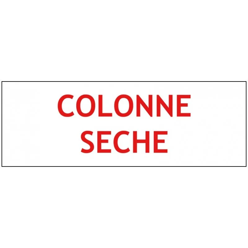 Panel &quotcolumn SECHE&quot White |