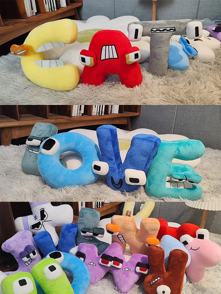 Alphabet Lore Plush A C F I P C O W Y R Plushies Toy from Alphabet Lore for  Fans Gift