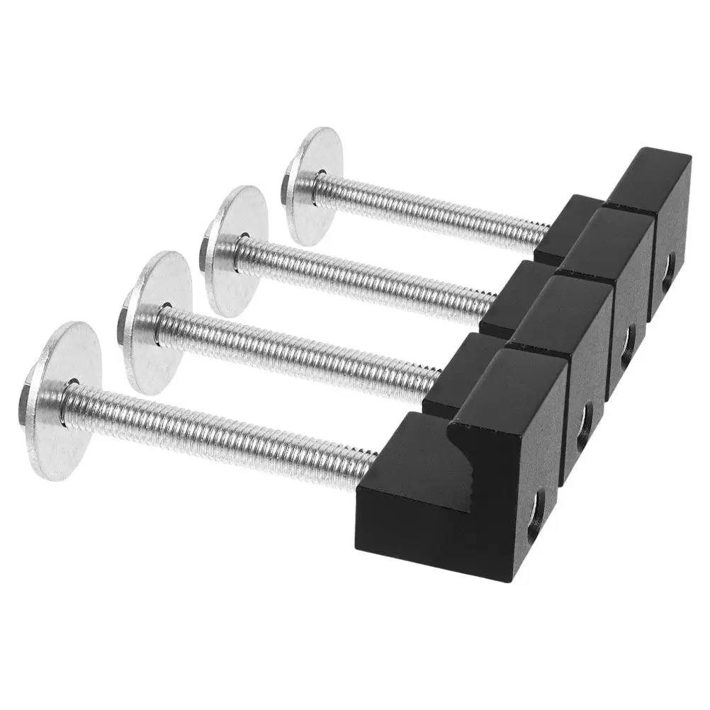 4Pcs 도구 상자 클램프 헤비 듀티 J 형 후크 알루미늄 합금 장착 키트 픽업 트럭 트럭 도구 상자 액세서리