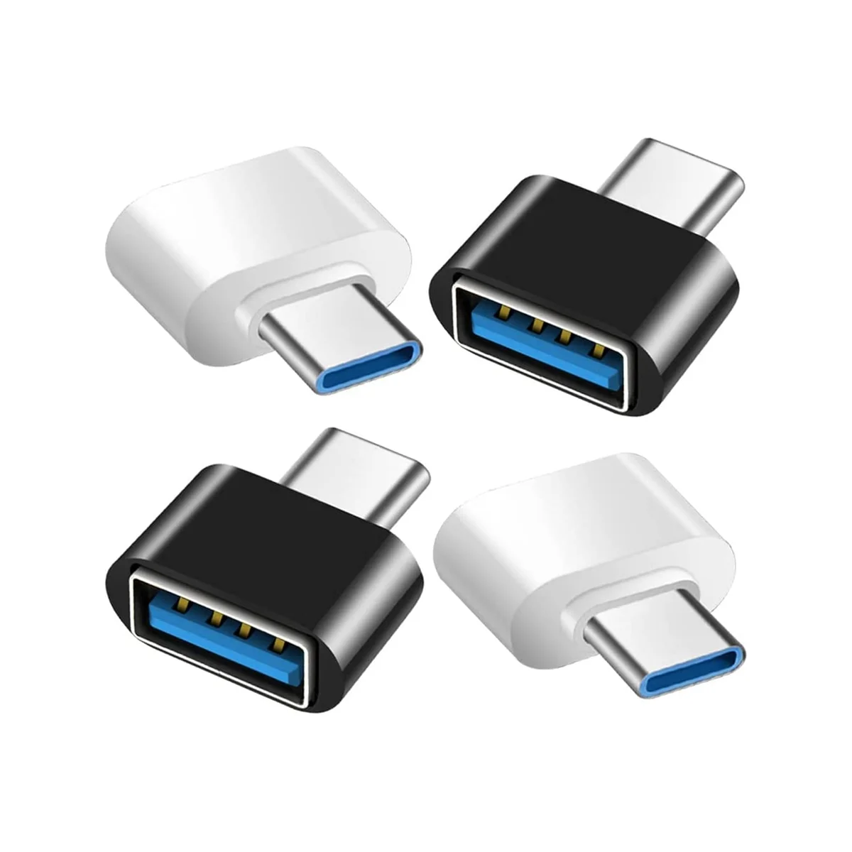 Adattatore Da Usb C A Usb, Adattatore Da Usb C A Usb 3.0 Otg, Usb Femmina A Usb-C Maschio Compatibile Per Macbook Pro, Samsung Galaxy