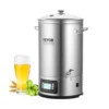 VEVOR Electric Brewing System, 8GAL Brewing Stock Pot, All-in-One Home Beer Brewer, 304 Stainless Steel Brewing Supplies w/Panel 1
