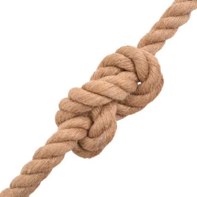 Rope 100% Jute 0.3" 19685" DIY Hand Braided Jute Rope Tug of War Climbing Decorative Luggage Tough Cord Gardening