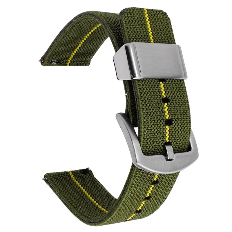 Versatile Quick Release Nylon Watch Band - Elastic Sport Strap