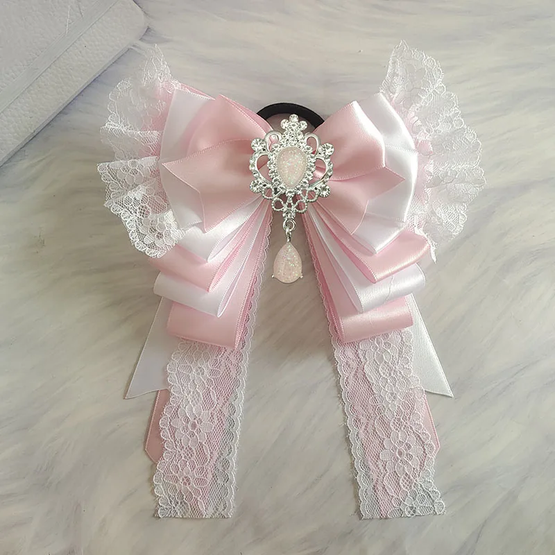 Lamp Bow Cheering Light Sticks Accessories Women's Jewelry Gifts Two-dimensional Anime Lolita Collar Flower Bowtie bow tie