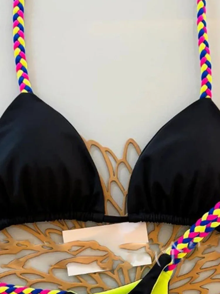 Micro Brazilian Bikini - Model on the beach