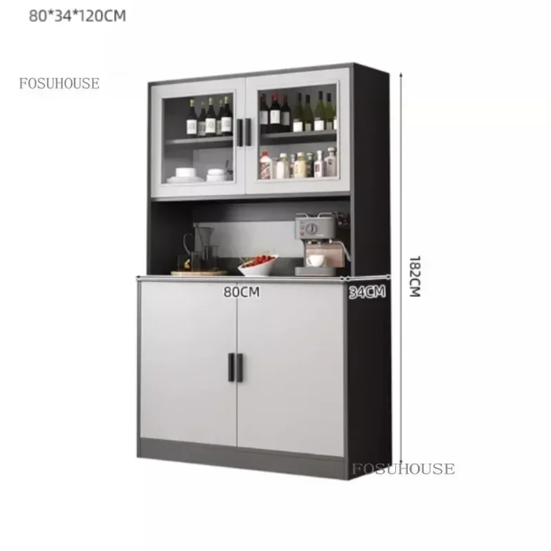 Modern Simple Wall Sideboard Home Furniture et Cabinet Tableware Storage Rack Wine Display Cabinet Kitchen Sideboard c