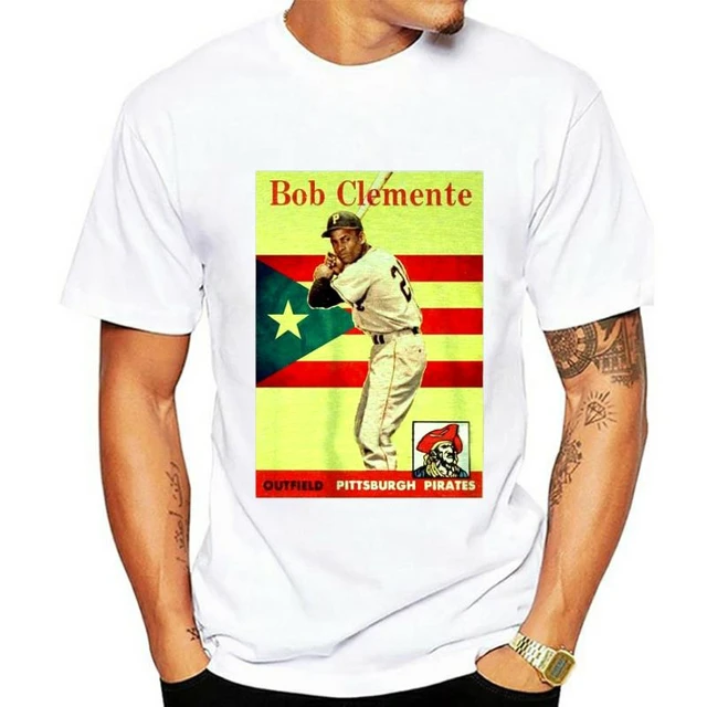 Shirts  Vintage Roberto Clemente Full Print Puerto Rico Tshirt