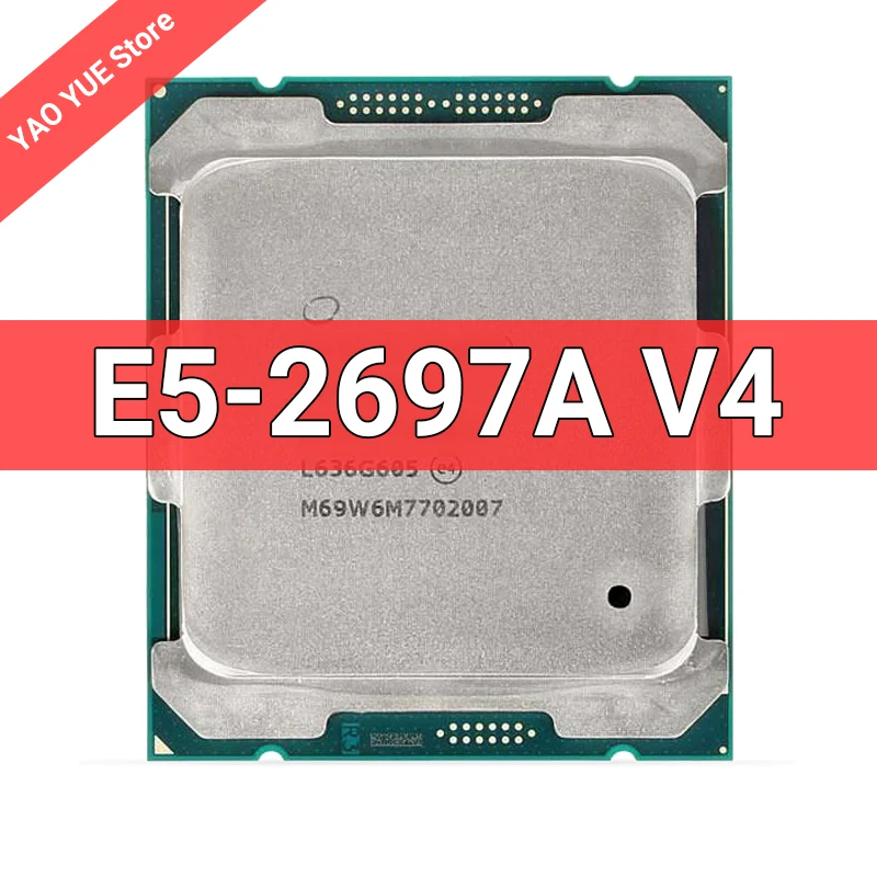 LGA 2011 3 프로세서 CPU, E5 2697AV4 2.60GHZ 16 코어 40MB 145W 14nm E5 2697A ...