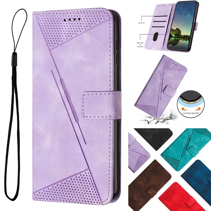 Leather Phone Case with Card Slot Wallet Cover