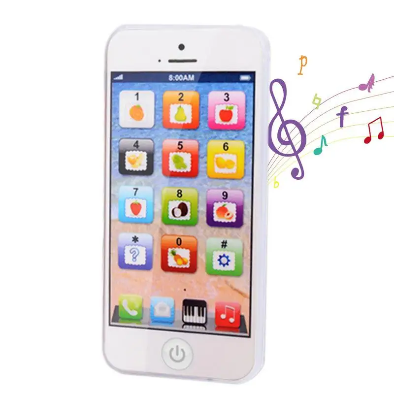 Baby Mobile Phone Toys Smart Touch Screen With Lights And Music Learning Machine Musical Pretend Play Early Education Toys Gifts educational toys