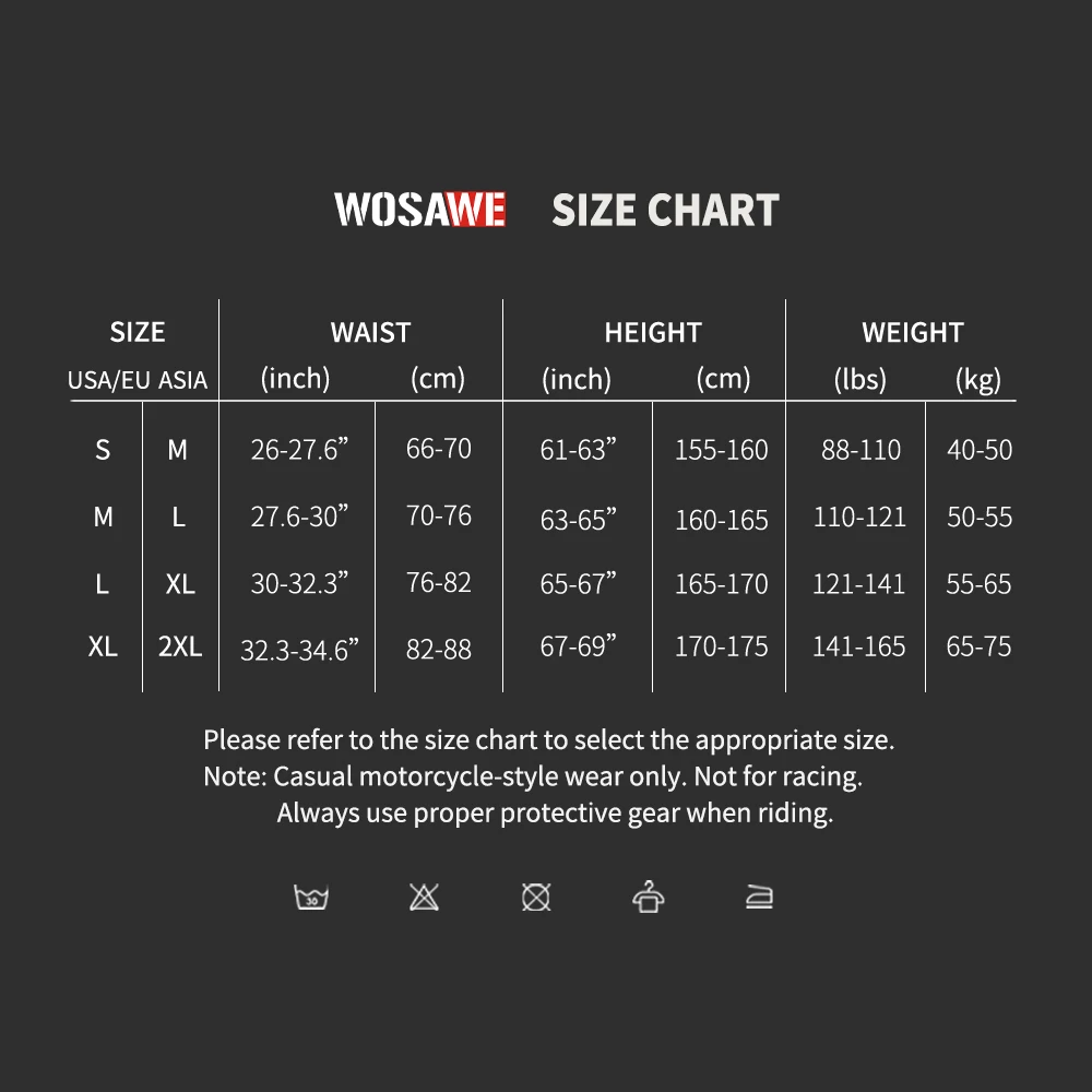 WOSAWE 여성 슬림 오토바이 바지 오프로드 야외 라이딩 바지 캐주얼 러닝 스포츠 바지 하이 웨이스트 레깅스 스트레치 바지