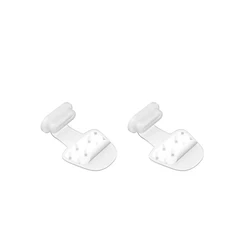 Silicone USB - C Dust Plug Set with Cleaning Brush - Anti - Dust Protector (2x Translucent)