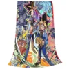 YuGiOh! Card Game Anime Knitted Blanket Coral Fleece Plush Yugi Muto Cartoon Super Warm Throw Blanket for Bedding Couch Bed Rug 4