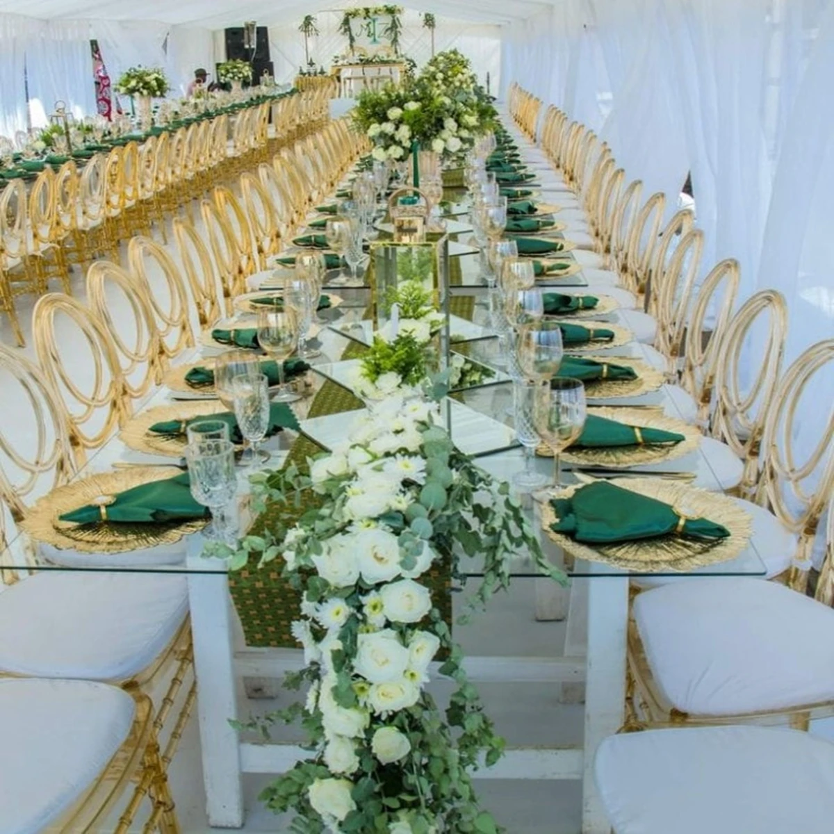 

100pcs)Wholesalehotel Wedding Event Party Acrylic gold Chiavari Chair For events 78
