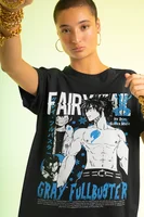 Gray Fullbuster Natsu T-shirt Fairy Tail Dragneel Girl Anime Gift Shirt All Size Graphic T Shirts  Y2k Top  Women Clothing 2