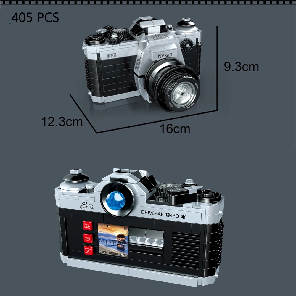 DSLR Camera Mini Building Blocks Toy Children Favorite Model Series Kit Creative Educational Gifts