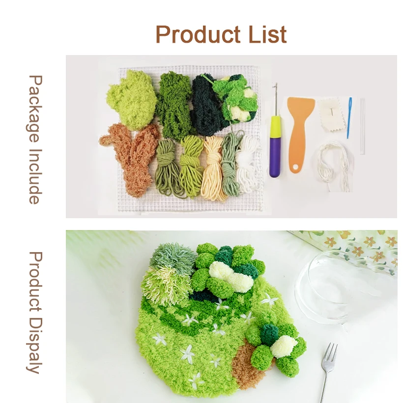 Moss Latch Hook Kit 2
