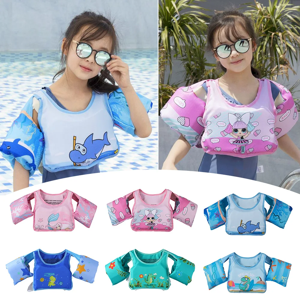 Adjustable Children's Life Jackets Floating Swim Vest