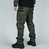 New Tactical Camo Cargo Pants Mens Multiple Pockets Waterproof Outdoor Training Overalls Field Combat Trousers Hunting Clothes 4