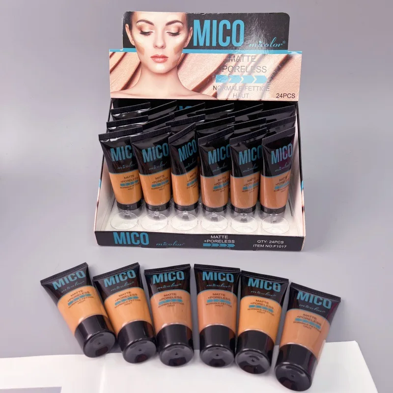 Fit Me Base Make Up Foundation 24ml Full Coverage For Black Women Oily Dry Face Concealer Foundation Makeup Korean Cosmetics 6