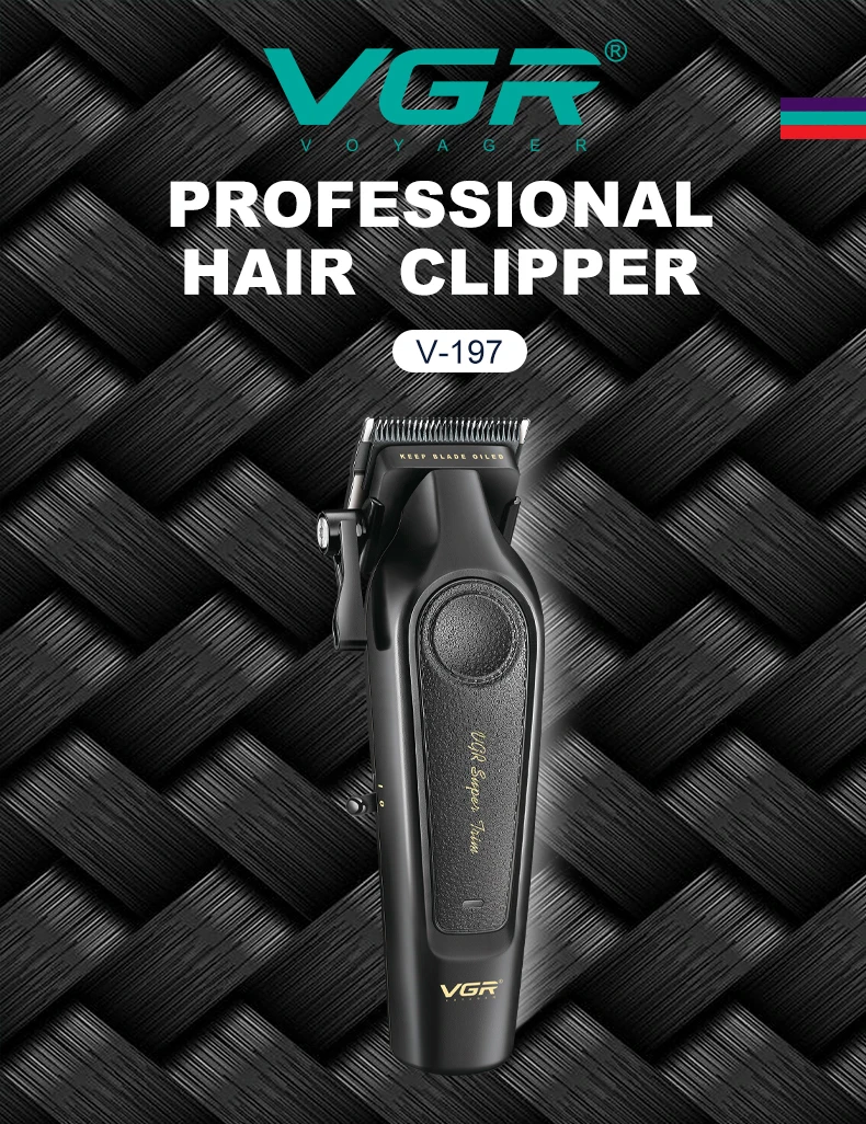 VGR V-197 Hair Clipper Image 1